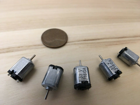 5 pieces K10 DC Small mini micro motor J011 fan 10mm 3-3.7V 21000rpm robot B3