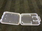 20x  Plastic transparent Clear Case Micro SD TF Card Box Protector 20pcs b11