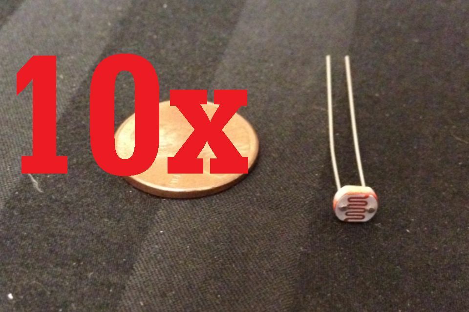 10x Photo Light Sensitive Resistor Photoresistor photocell cell 5mm GL5528 DIY