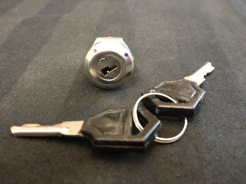1x 1pcs Key Switch OFF-ON Lock metal toggle lock security KS-01 electronic a2
