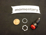 MOMENTARY N/O normally open PUSH BUTTON SWITCH DC RED 3A 250V car on/off a3
