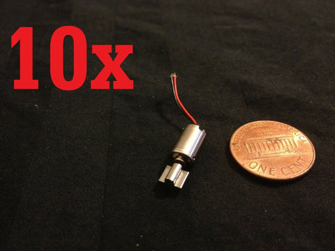 10x Vibration    6mmx10mm Cell Phone Vibrating Micro Motor Robot   b20