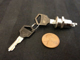 1x 1pcs Key Switch OFF-ON Lock metal toggle lock security KS-01 electronic a2