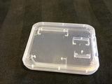 50x  Plastic transparent Clear Case Micro SD TF Card Box Protector 50pcs b11