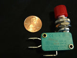 5 pcs Micro Switch ON/OFF 3P w/ Lever Big Red Cap KWD 8 5x n/c n/o no nc   b2